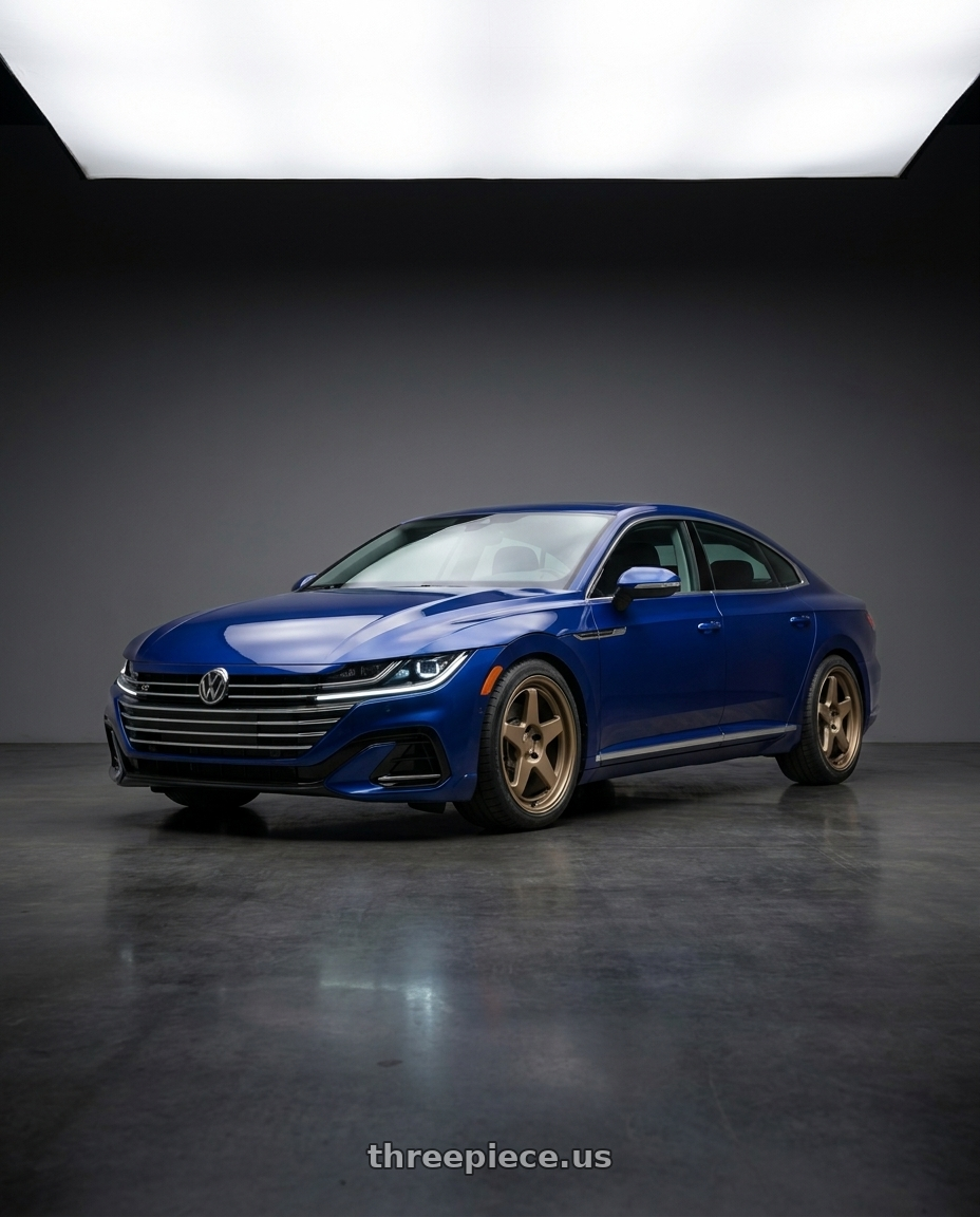 2023 Vw Arteon with Kansei K12B KNP 5X112 18x8.5 35 Bronze wheels
