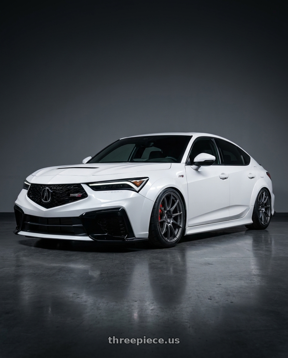 2024 Acura Integra Type S with Ssr Gtx01 5x120 19x9.5+38  DARK SILVER wheels