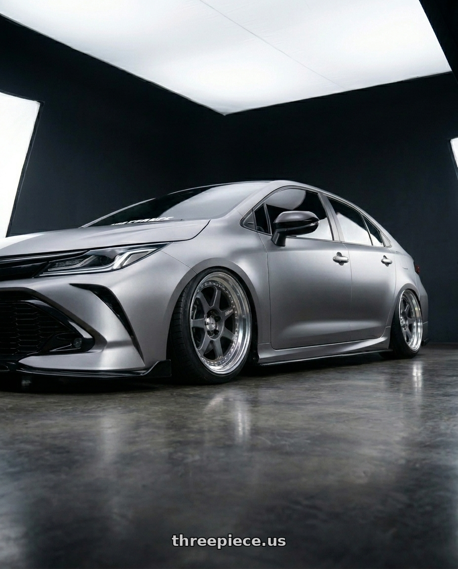 2022 Toyota altis  with ESR Wheels CR SERIES CR5 5x105 18x10.5 +15 Hyper Silver wheels