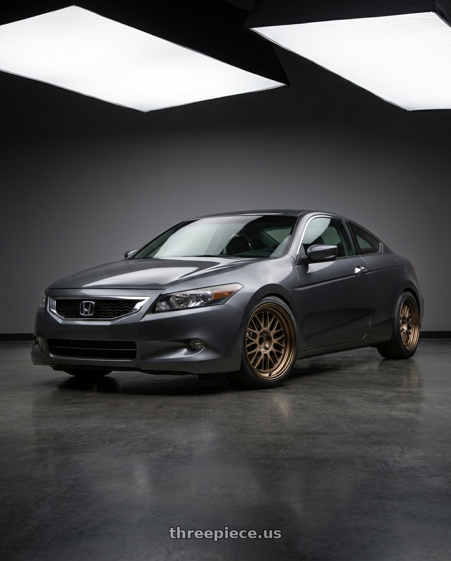 2010 Accord Cp2 with Volk Racing 21A 5x112 18X10-15  Bronze wheels