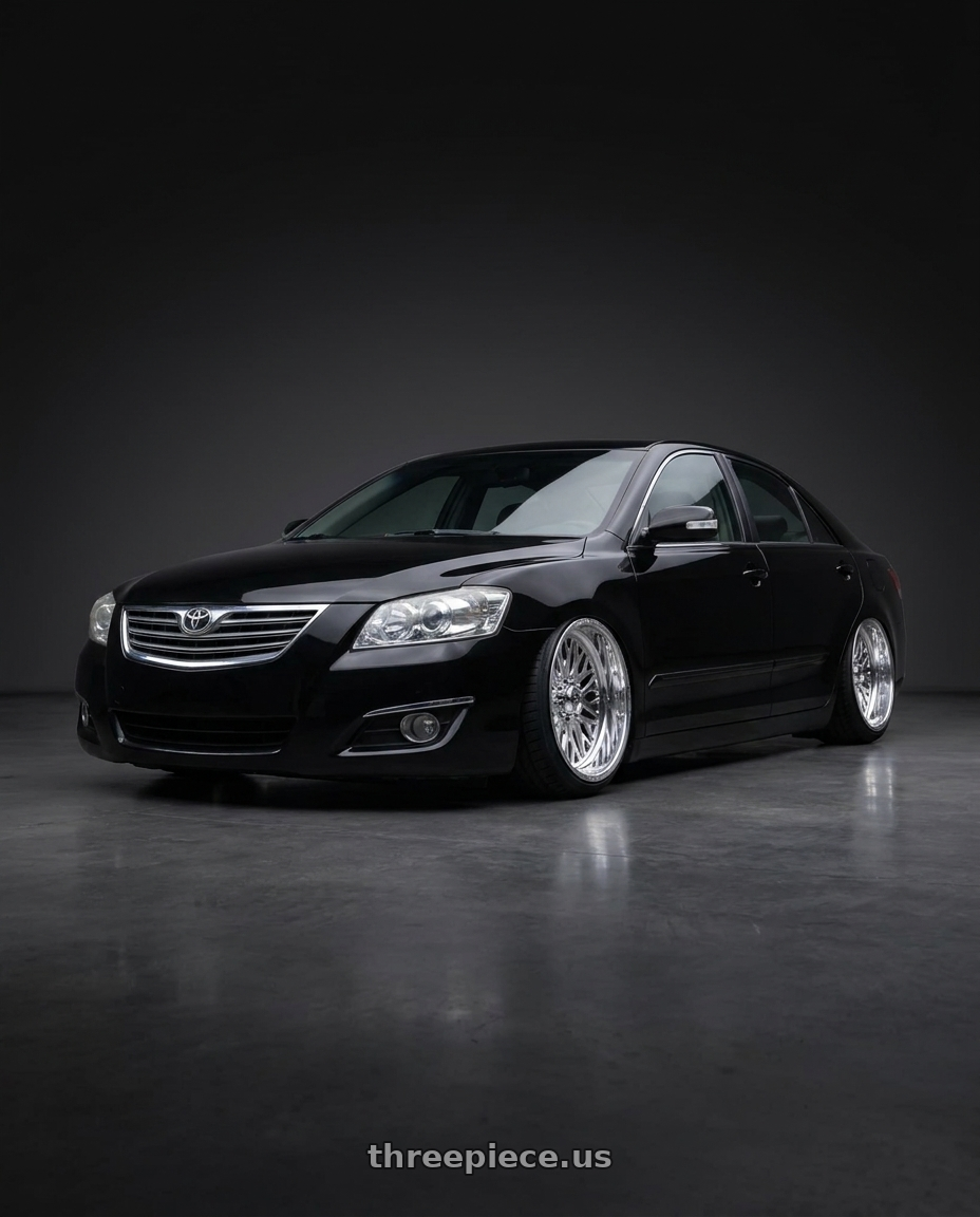 2008 Toyota Camry 2 4 with Fuel Forged FF109 8x170 20x9 +0 POLISHED wheels