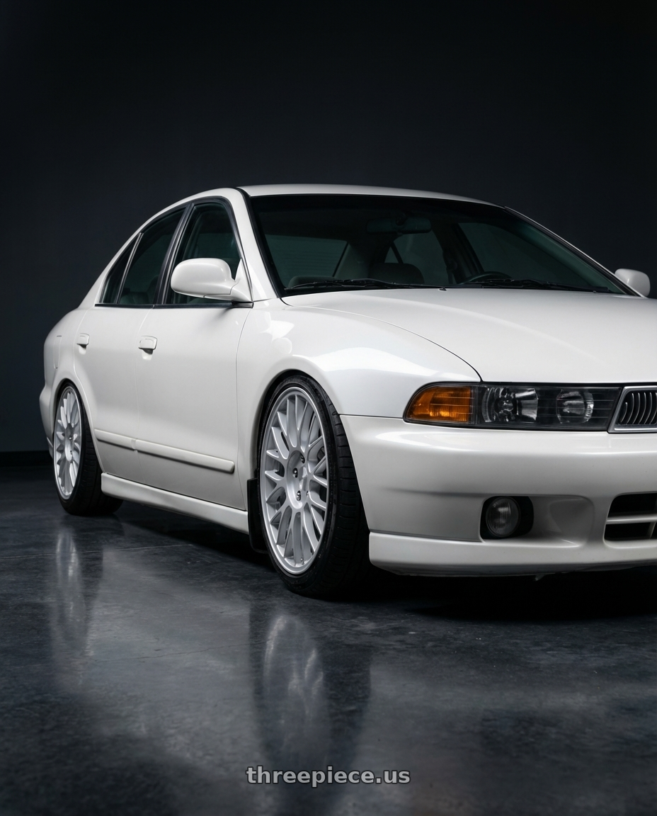2001 mitsubishi galant with Rotiform RC204 PHX 5X112 20x8.5 +40 GLOSS SILVER wheels