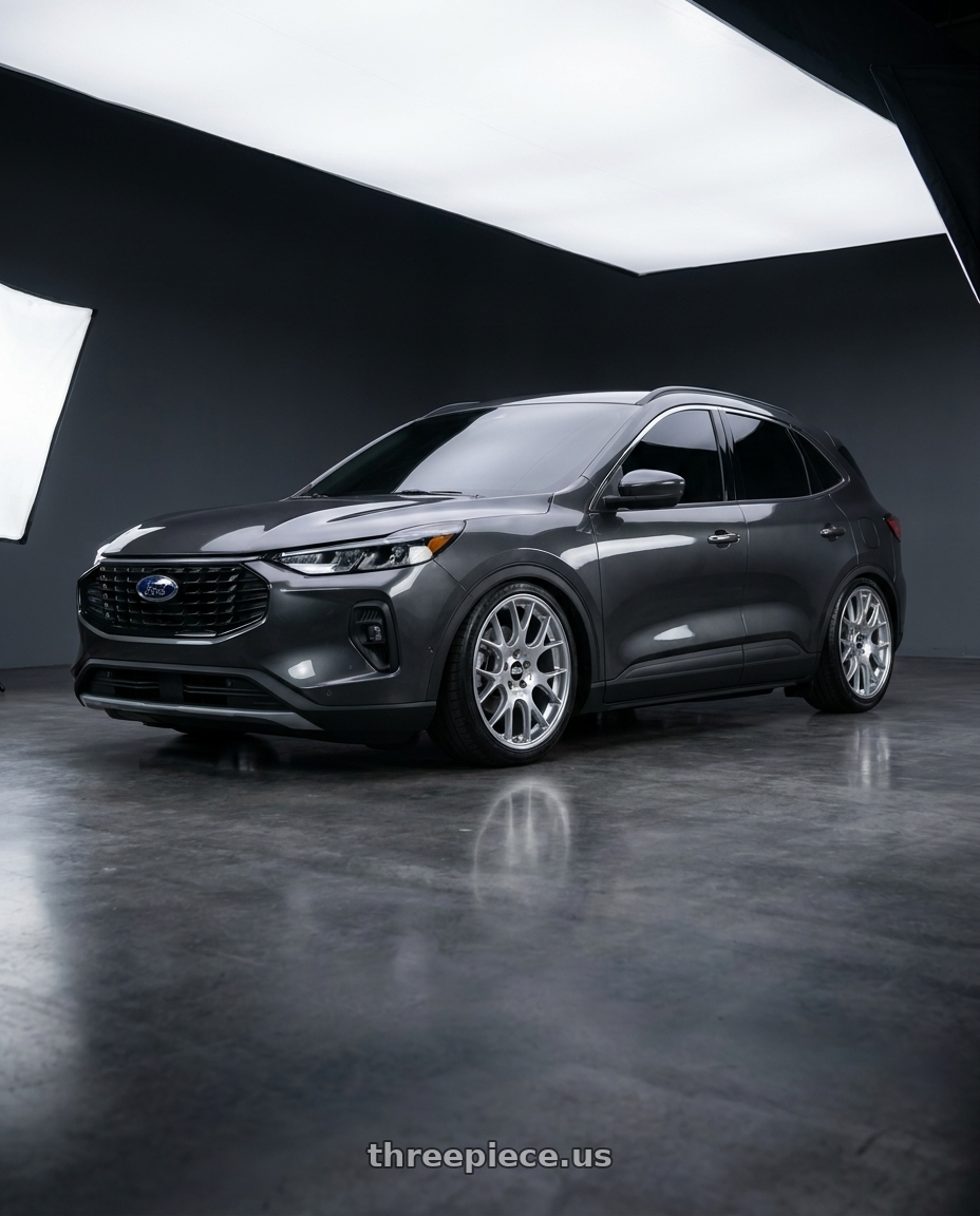 2025 ford kuga with BBS CH-R 5x120 20x10.5 +24 Brilliant Silver Polished Rim Protector wheels