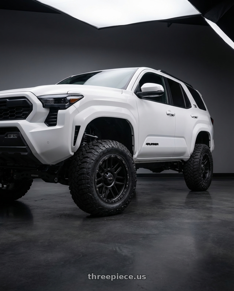 2022 Toyota 4Runner with Vision Off-Road 111 Nemesis 6x139.7 20x9+0 Matte Black wheels