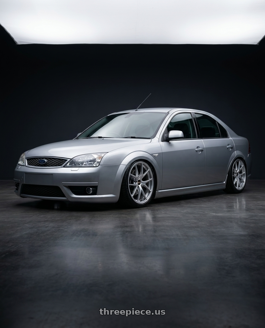 2007 Ford mondeo st220 with BBS RI-A 5x114.3 18x9 +50 Diamond Silver wheels