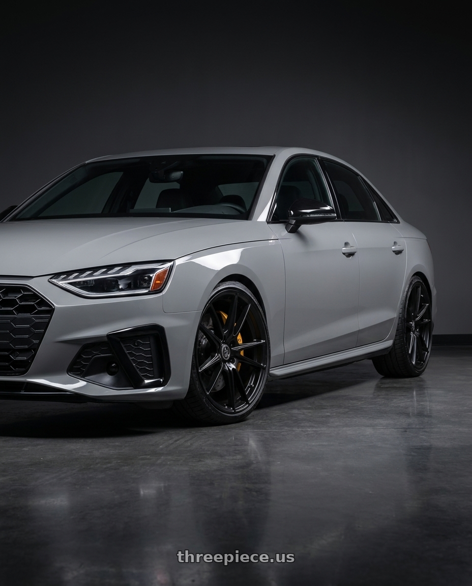 2021 Audi S4 Prestige with TSW NEPTUNE 5X112 19X9.5 +39 SEMI GLOSS BLACK wheels