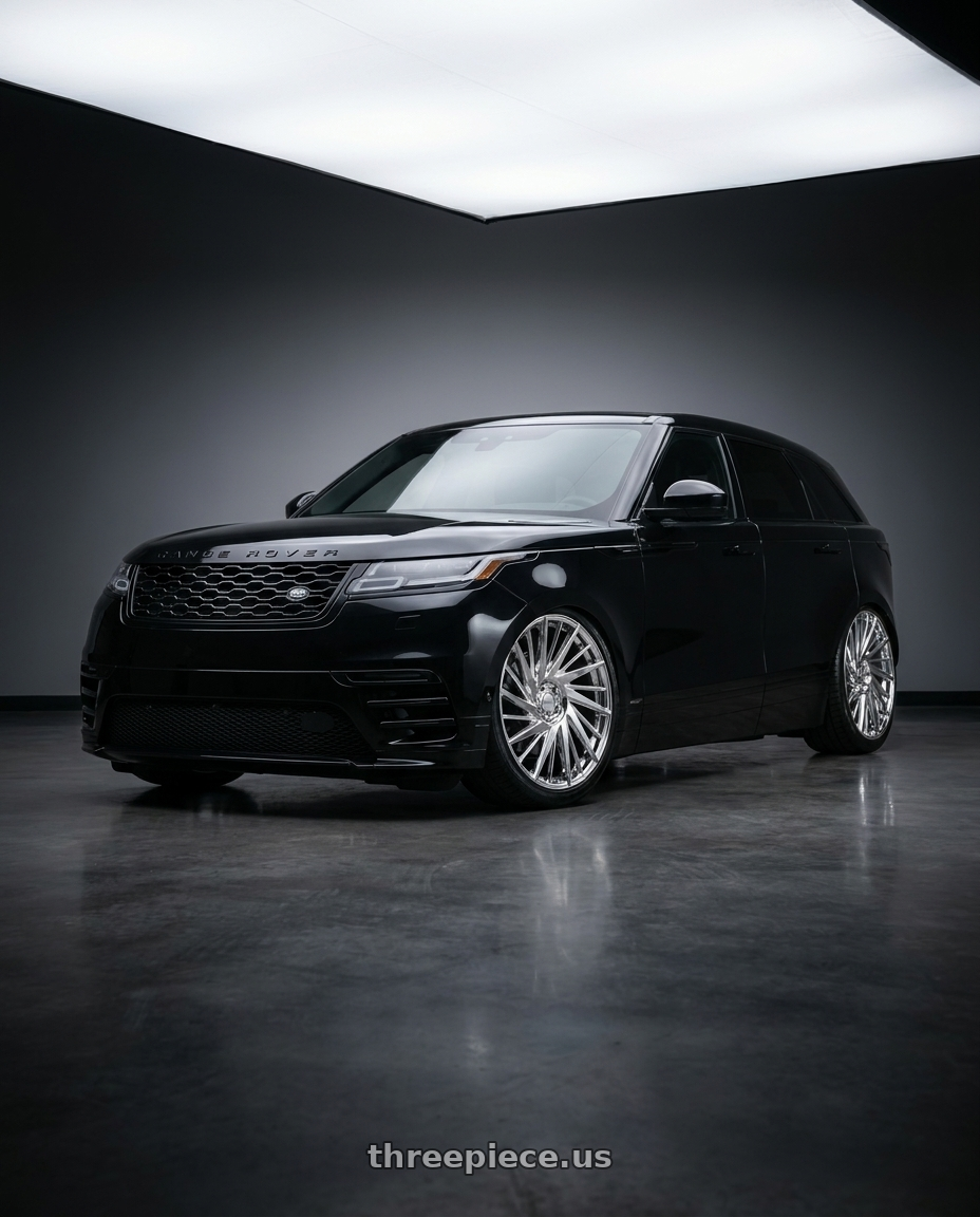 2018 Land Rover Range Rover Velar with ECLIPSE 105 5X114.3 20x8.5 +38 CHROME wheels