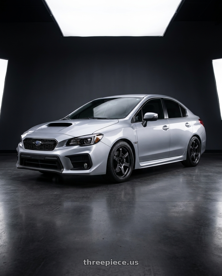 2018  SUBARU  WRX with Advan Racing GT BEYOND-R 5x114.3 18x8.5 +37 RACING TITANIUM BLACK wheels