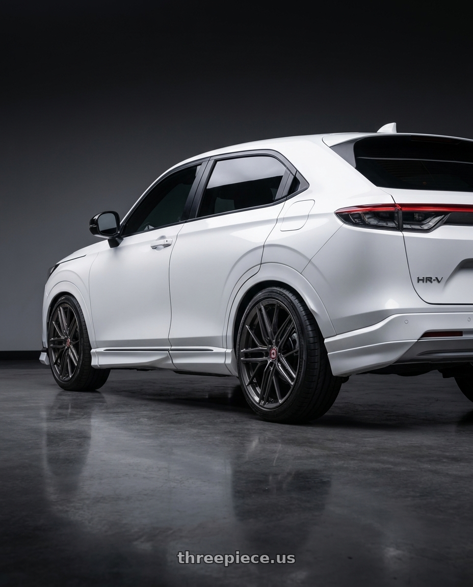2022 Honda Hr V with Bbs Lm 5x112 19x9042 Diamond Silver 19x9 Et42 wheels