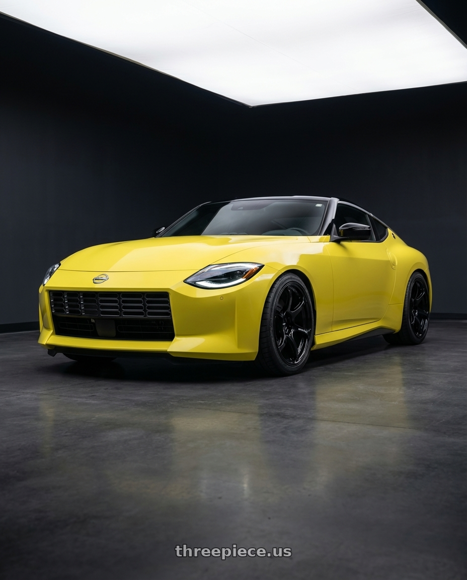 2024 Nissan Z with Advan RGIII 5x114.3 19x10.5+25 Gloss Black wheels