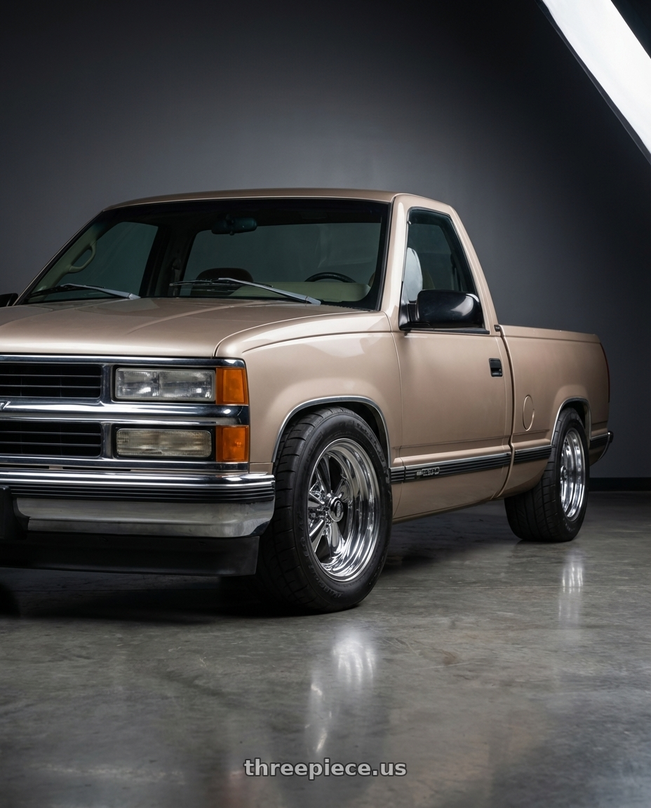 1992 Chevrolet Silverado  with Cragar 08 S/S 5x114.3 14x7 +03 A108955 wheels