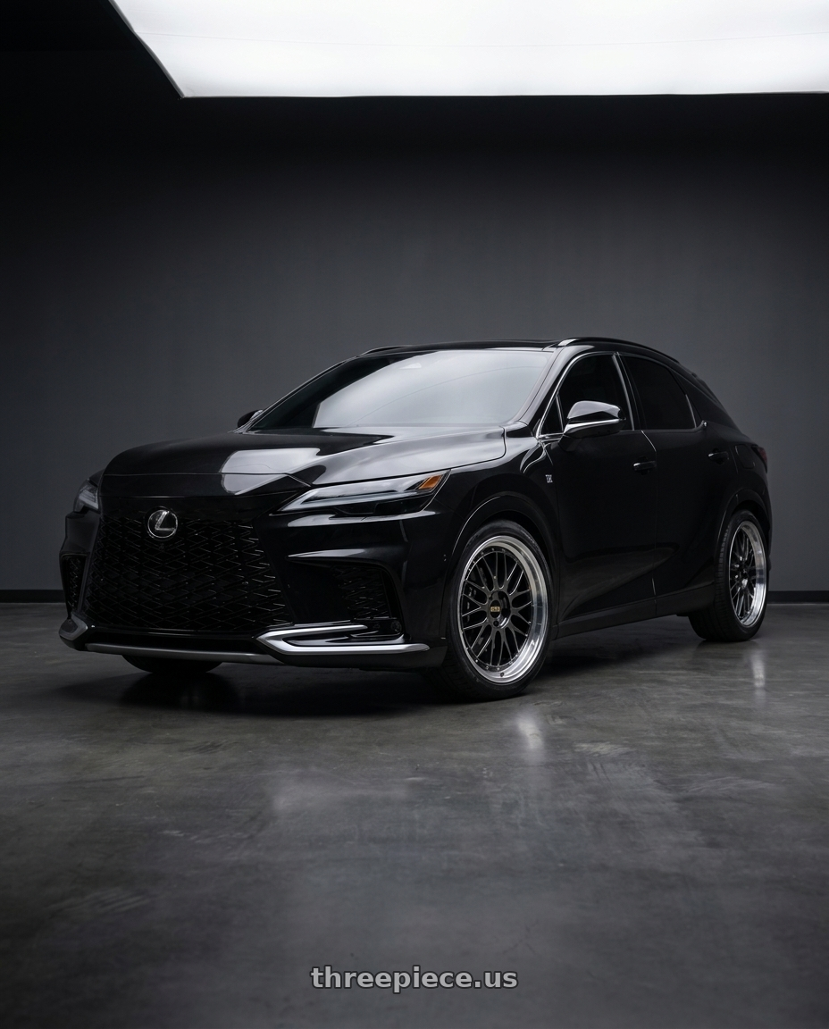 2025 Lexus RX350 F Sport with BBS LM 5x120 21x9.0+32 Diamond Black wheels