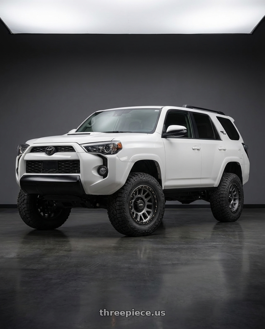2022 Toyota 4Runner with Vision Off-Road 111 Nemesis 6x139.7 20x9+0 Gunmetal wheels