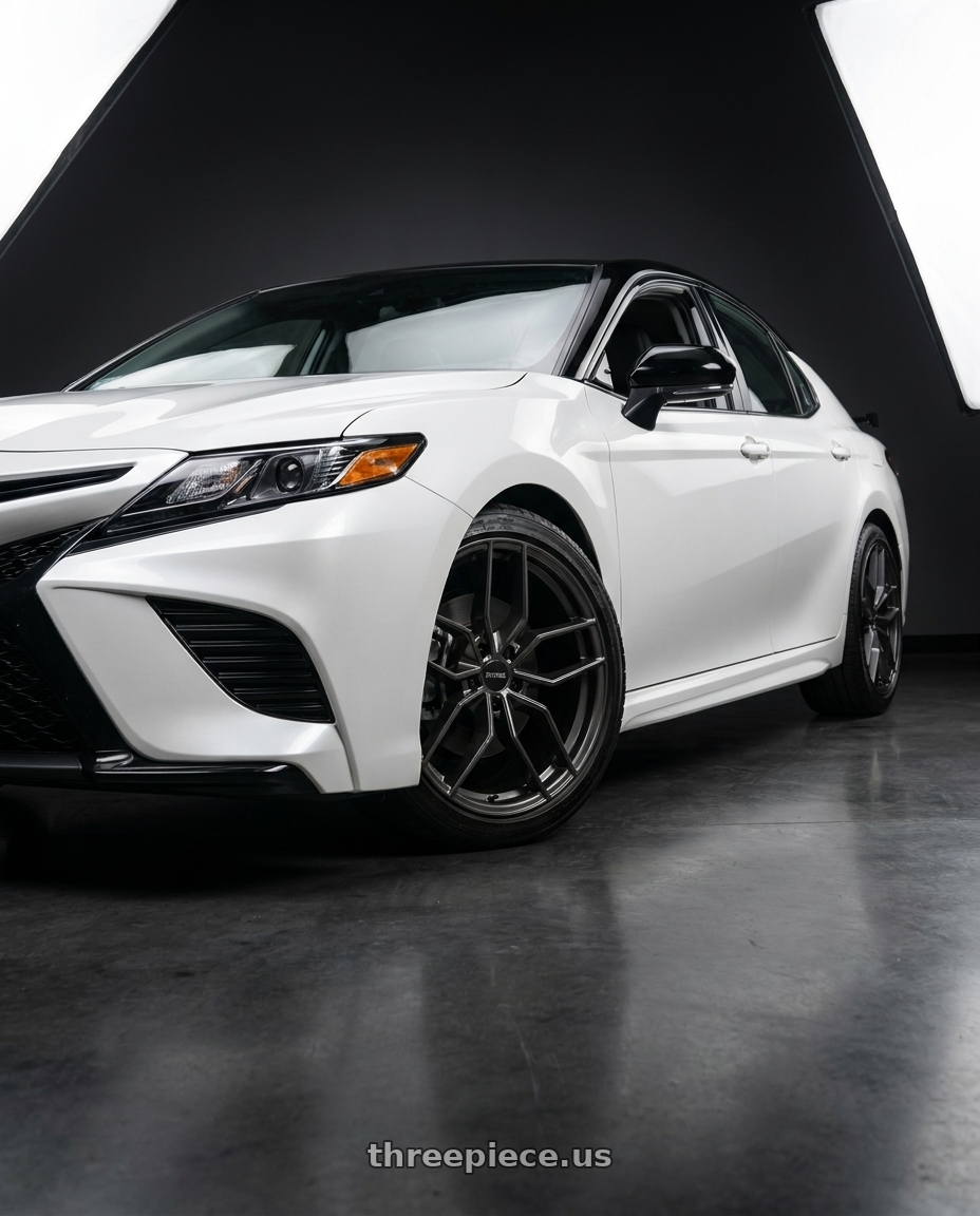 2021 Toyota Camry TRD with Petrol P5C 5X114.3 19X8 +40 GLOSS GUNMETAL wheels
