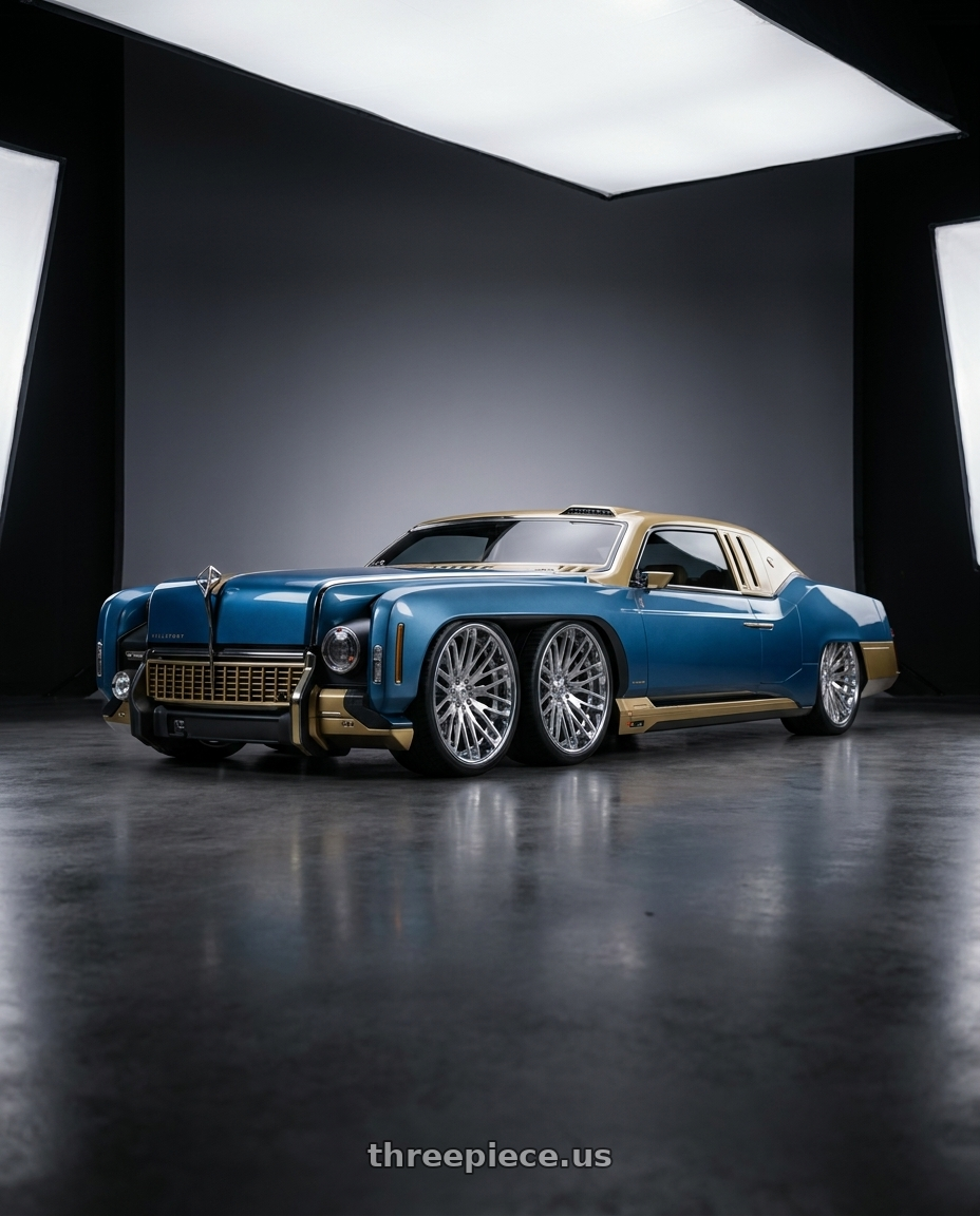 2076 Villefort  Alvardo with Asanti Forged 871 5x112 22x9 +24 BRUSHED wheels