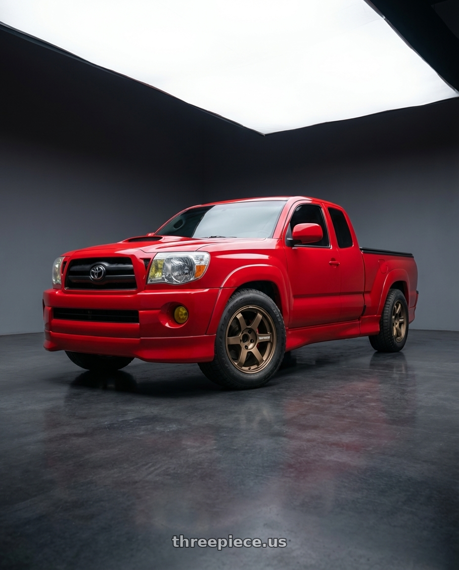 2007 Tacoma x runner  with Volk Racing TE37 Saga S-Plus 5x100 18x7.5+48 Bronze wheels