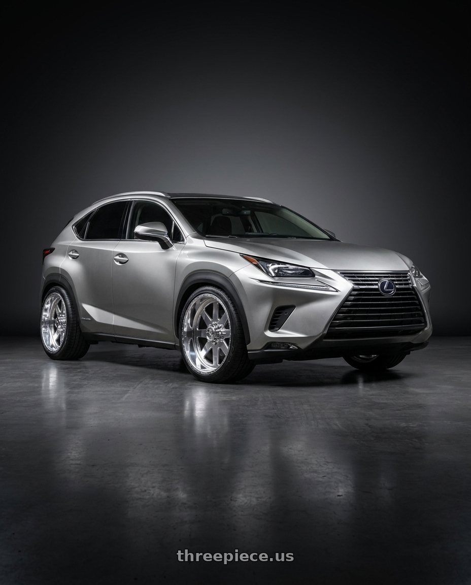 2019 Lexus NX with American Force 11 Independence SS 5X127 20X12 -40 POLISHED wheels