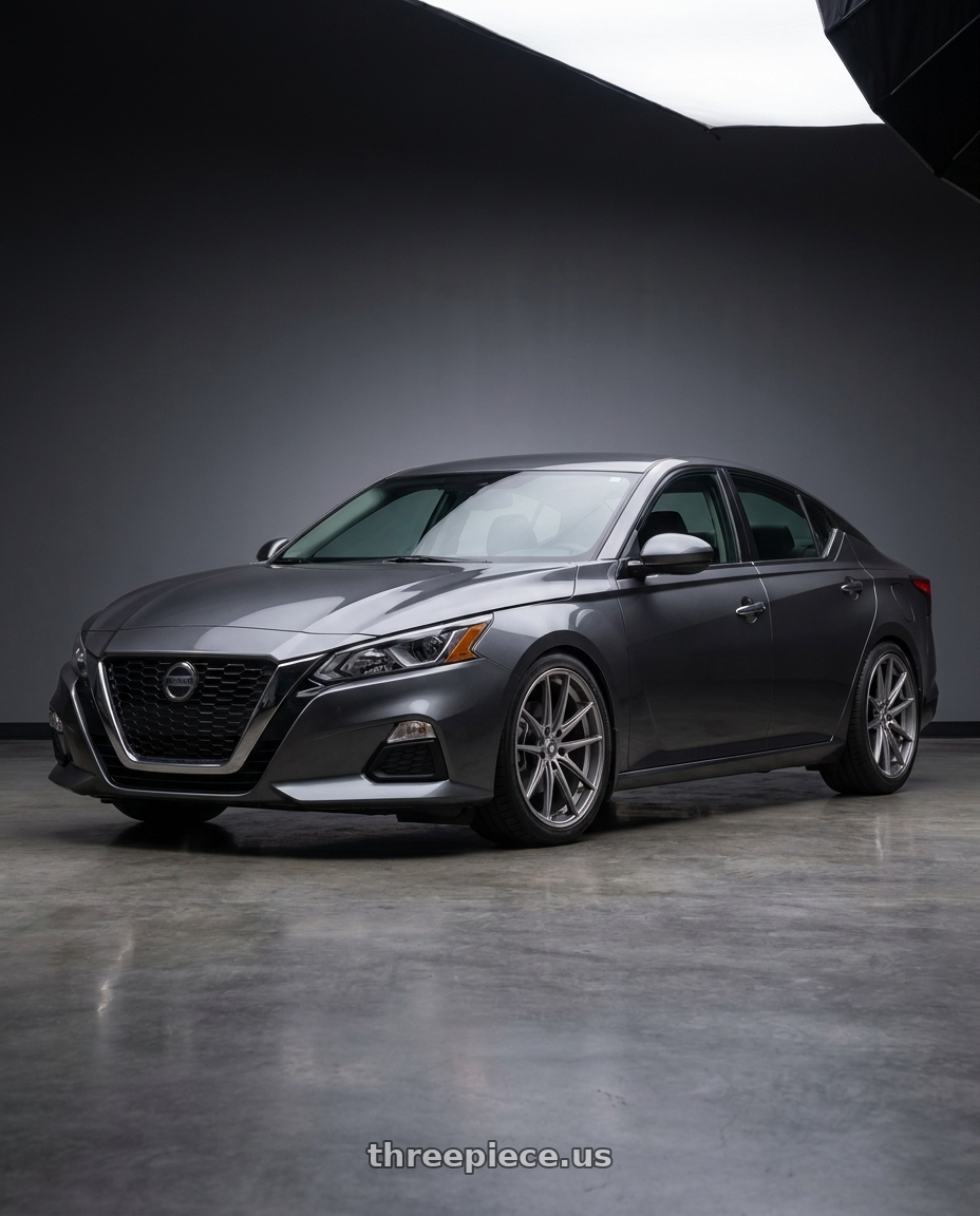 2021 Nissan Altima SV with Konig Oversteer 5x114.3 18x8+35 Opal wheels