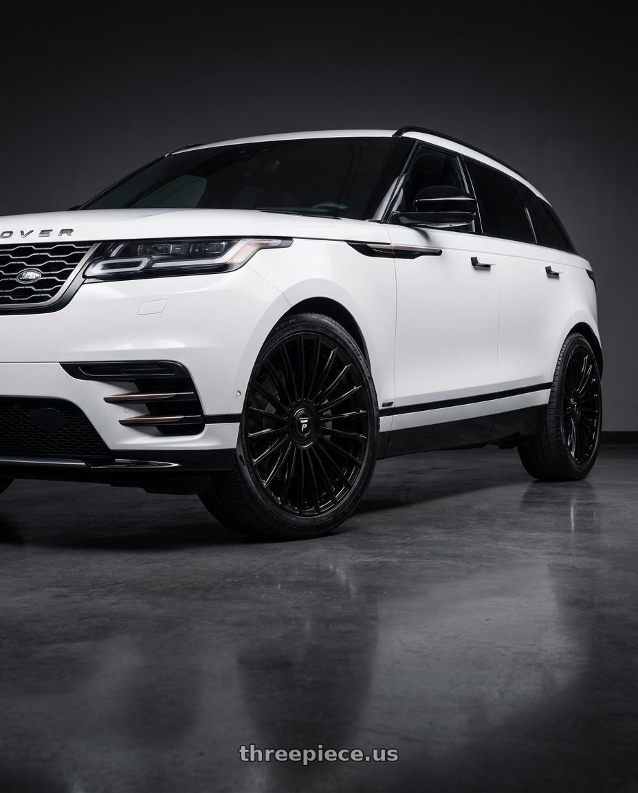 2025 Land Rover Range Rover with Fittipaldi FS370B 5x108 20x9 +38 GLOSS BLACK wheels