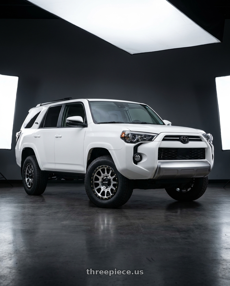 2021 Toyota 4Runner Venture with Method Race Wheels 305MB NV 6x139.7 17x8.5 +0 MACHINED - MATTE BLACK LIP wheels