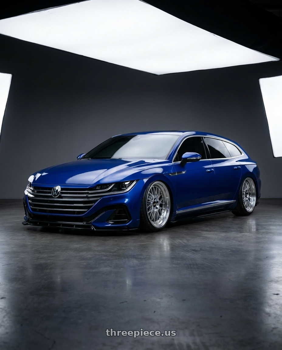 2024 VW ARTEON SHOOTING BRAKE  with BBS LM-R 5x112 20x11 +14 Diamond Silver Center / Diamond Cut Lip wheels