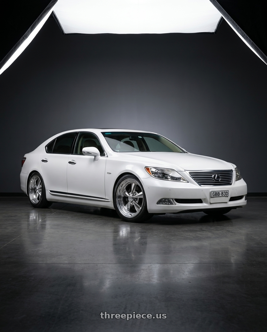 2011 Lexus LS460 with Cragar 08 S/S 5x114.3 14x7 +03 A108955 wheels