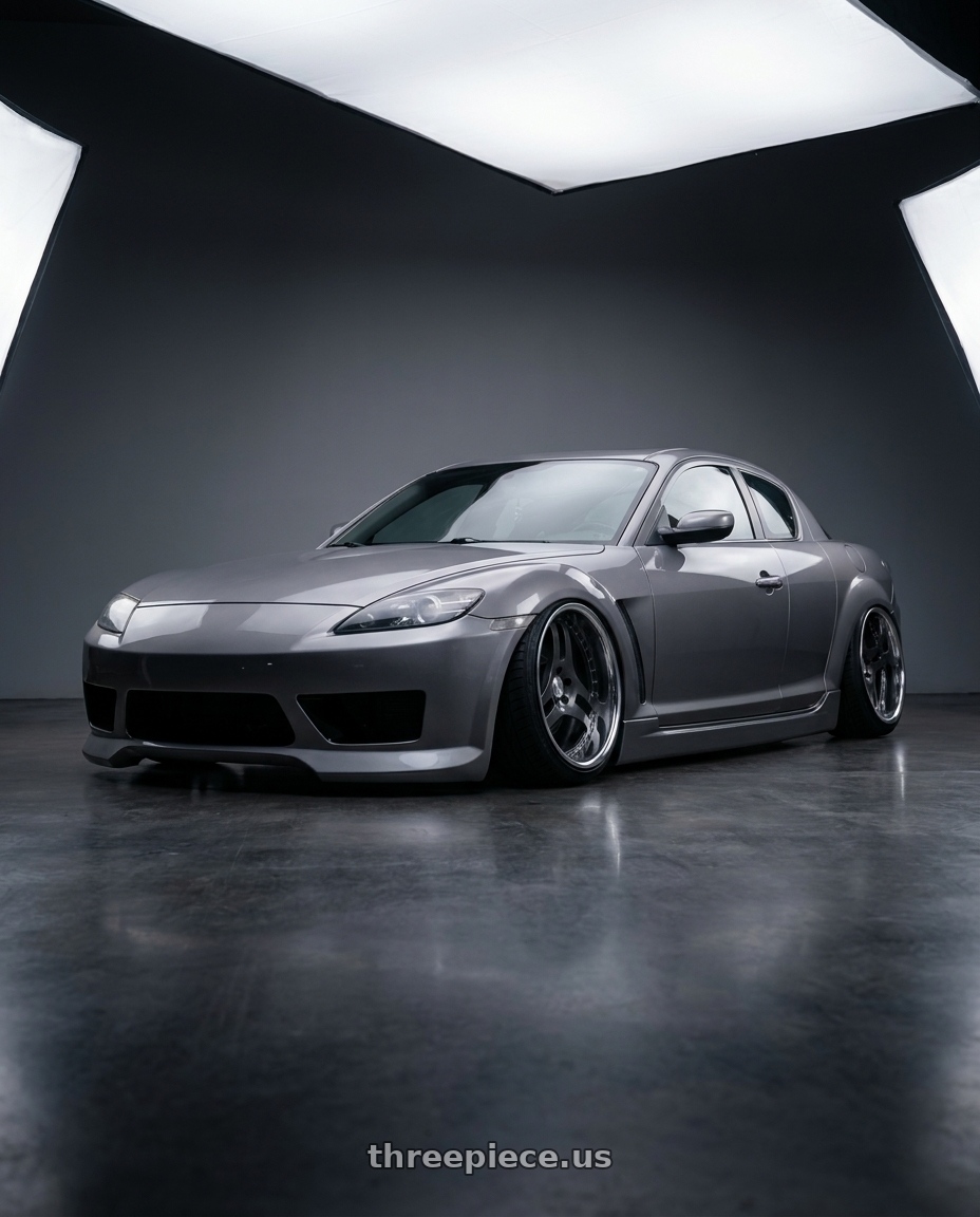 2008 Mazda RX-8 40th Anniversary Metropolitan Gray Mica with Heritage Wheel TSUKUBA wheels