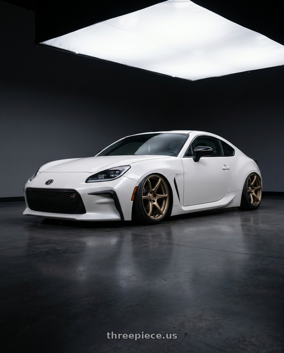 2016 Scion FR-S with Kansei K11B Tandem 5X100 18x8.5 35 Bronze wheels