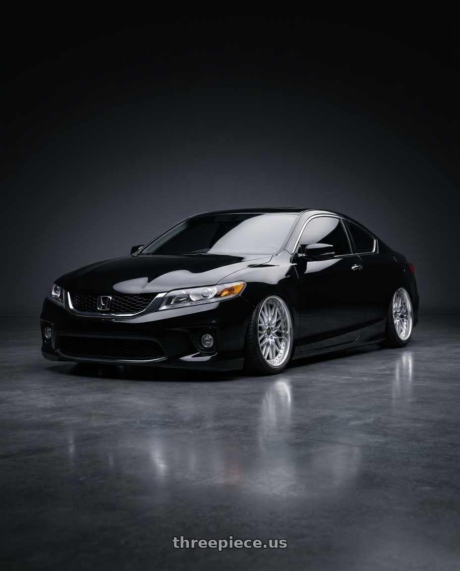 2015 accord lxs with Work Vs-Xv 5x100 19x9+20 R Disk Silky Rich Silver wheels