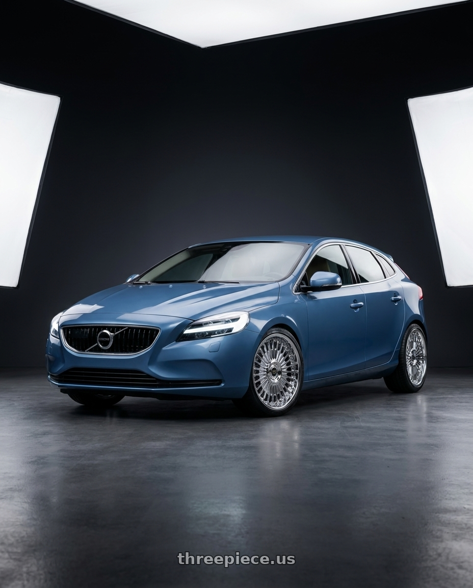 2019 Volvo v40 with Work Emitz wheels
