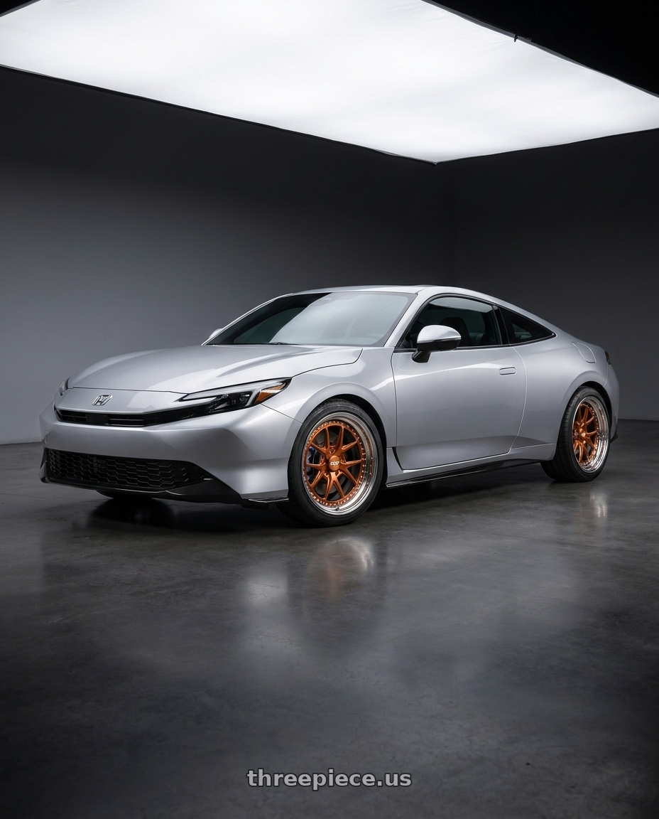 2026 Honda Prelude with CCW CZ05 5x120 19x8.5 +60 Polished wheels