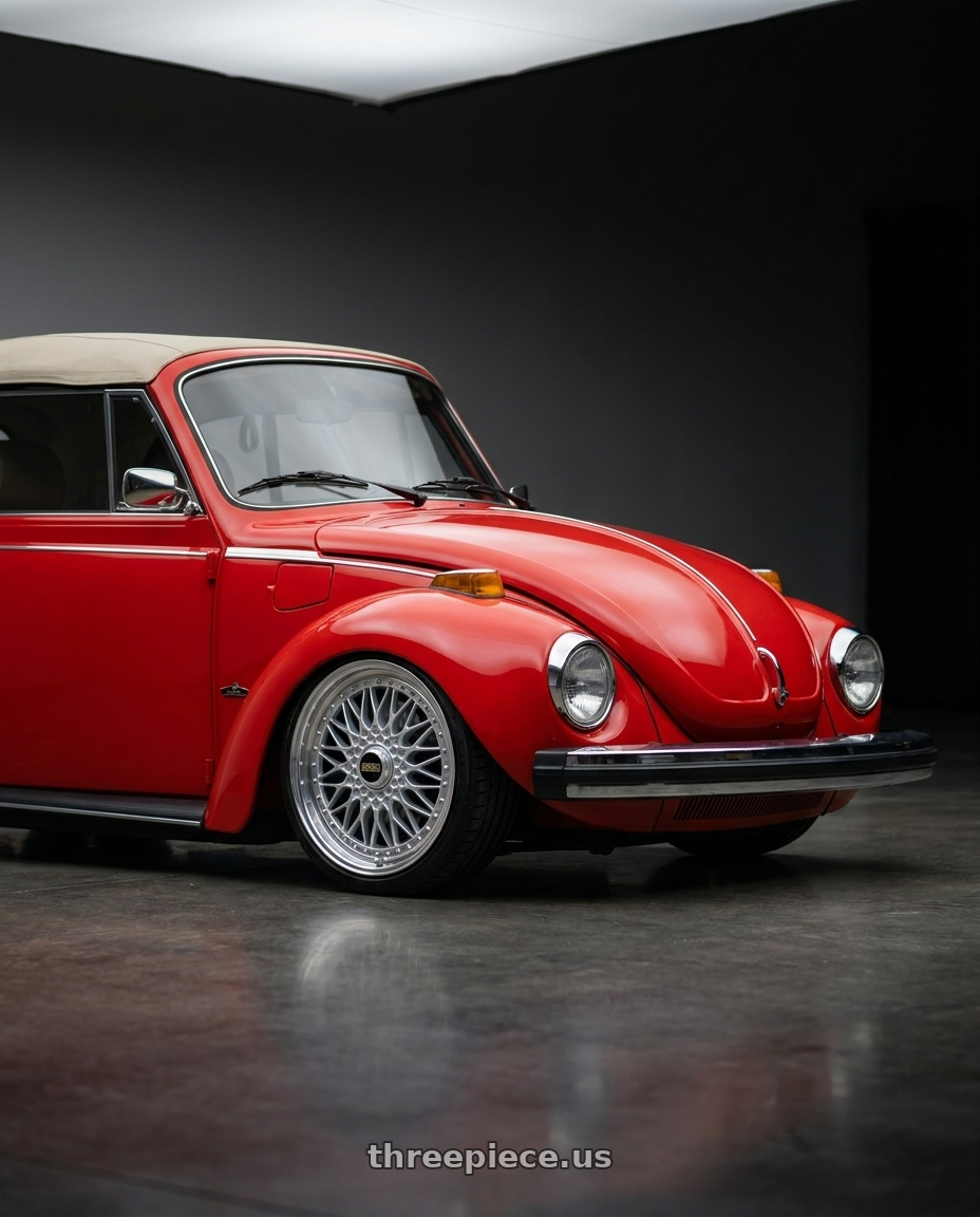 Vw beetle convert 1979 with BBS Super-RS 5x112 19x9.0+42 Silver wheels