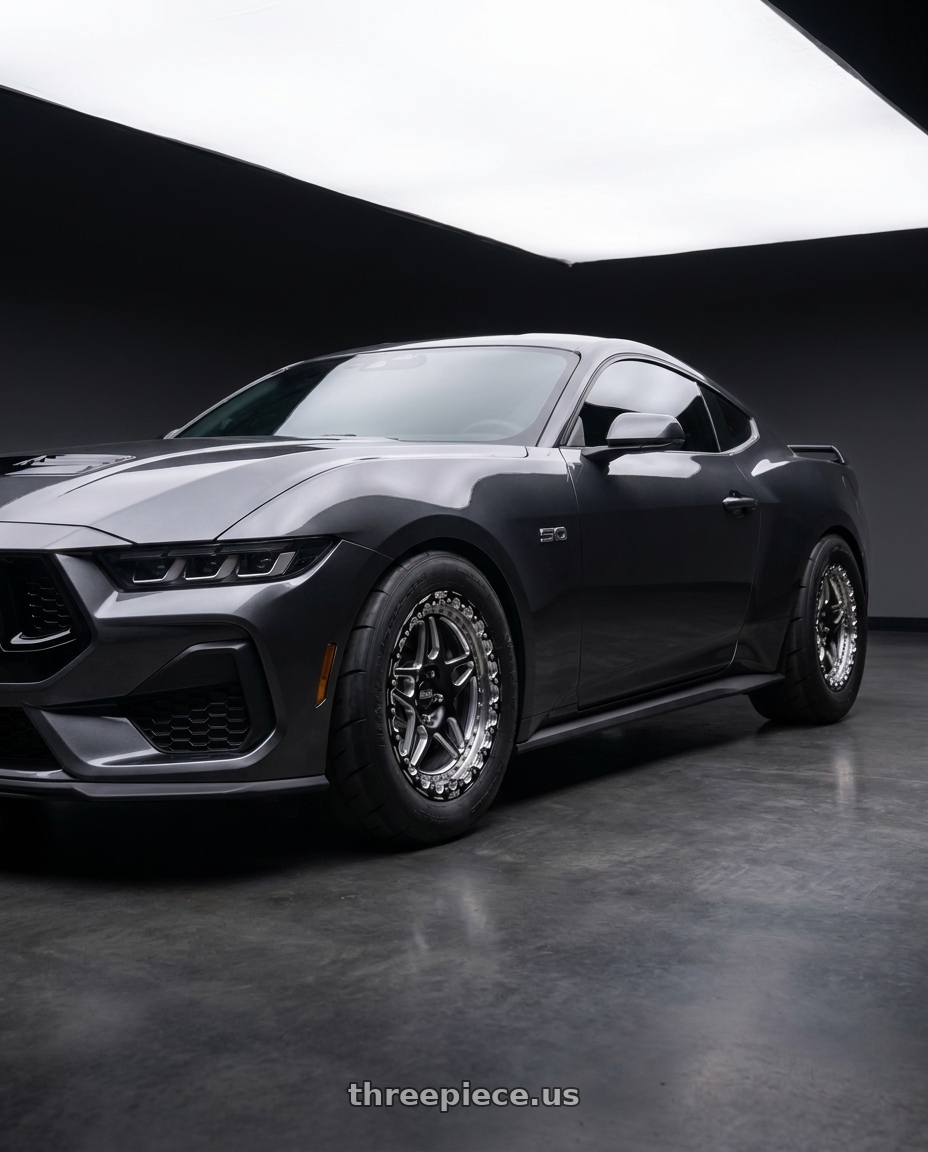 2024 ford mustang with Belak Industries Series 3 Wheel - Single Beadlock 5x120 15x9 +26 wheels