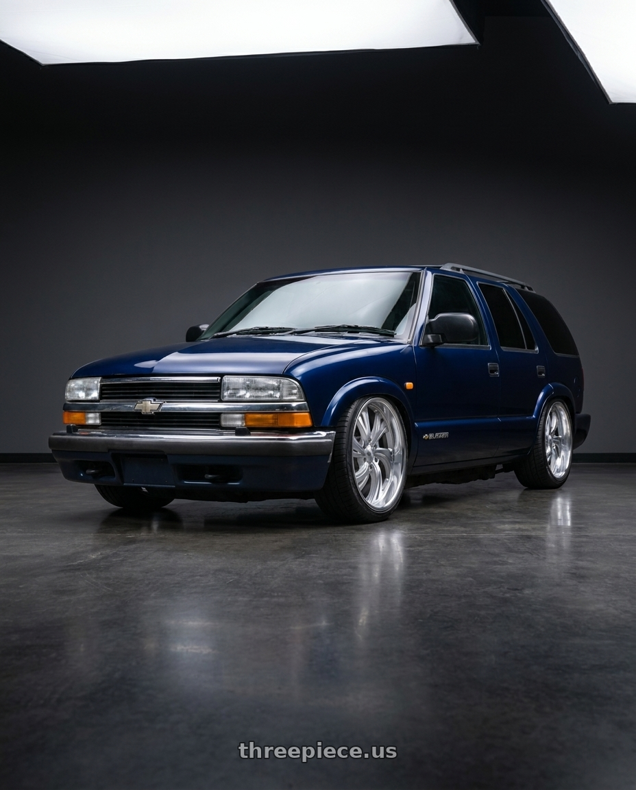 1999 Chevrolet s10 blazer  with Dropstars 658SL 6X135 22x11 +40 - wheels