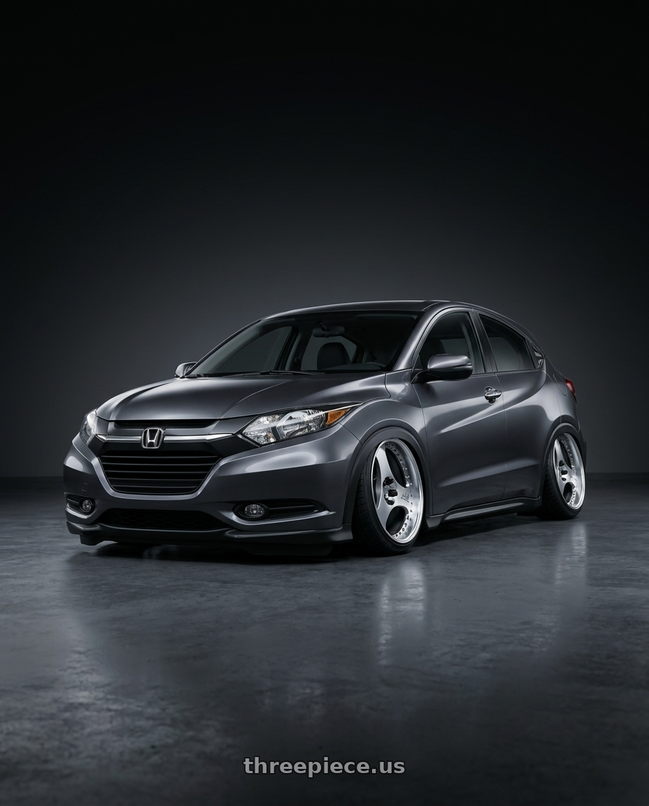 2017 Honda HRV  with Advan Racing ONI2 PROGRESSIVE 5x114.3 20x9.0 +39 MACHINING & DIAMOND CUT wheels