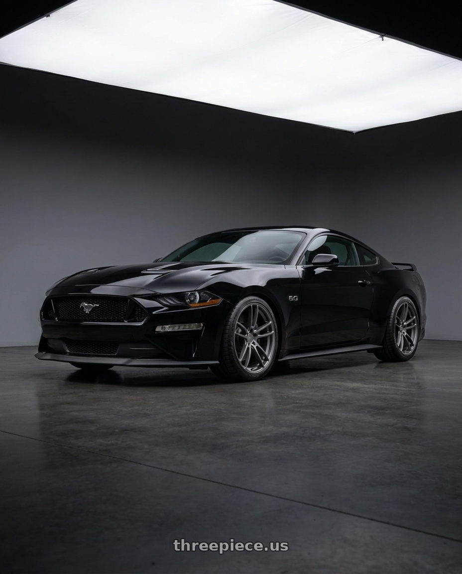 2020 Ford Mustang Shelby GT500 with American Racing AR941 MACH FIVE 5X114.3 20X10 +35 GRAPHITE wheels