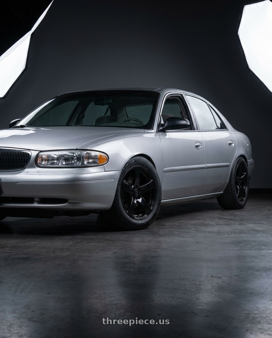 2004 buick century with OE Wheels DG12 5x115 20x8+24 Satin Black wheels