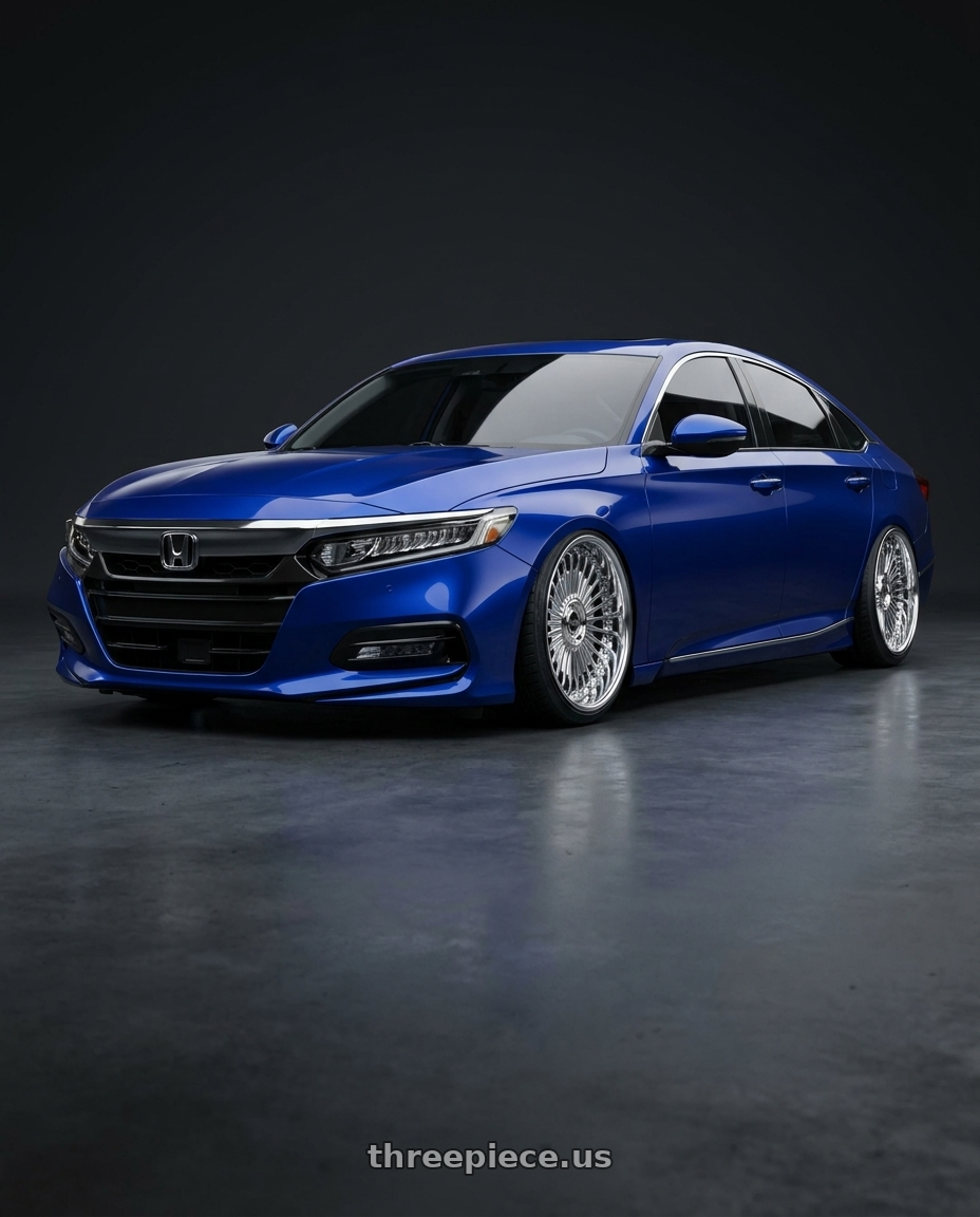 2020 Honda accord  with Work Emitz Chrome 5x114.3 19x8.0 +45 wheels