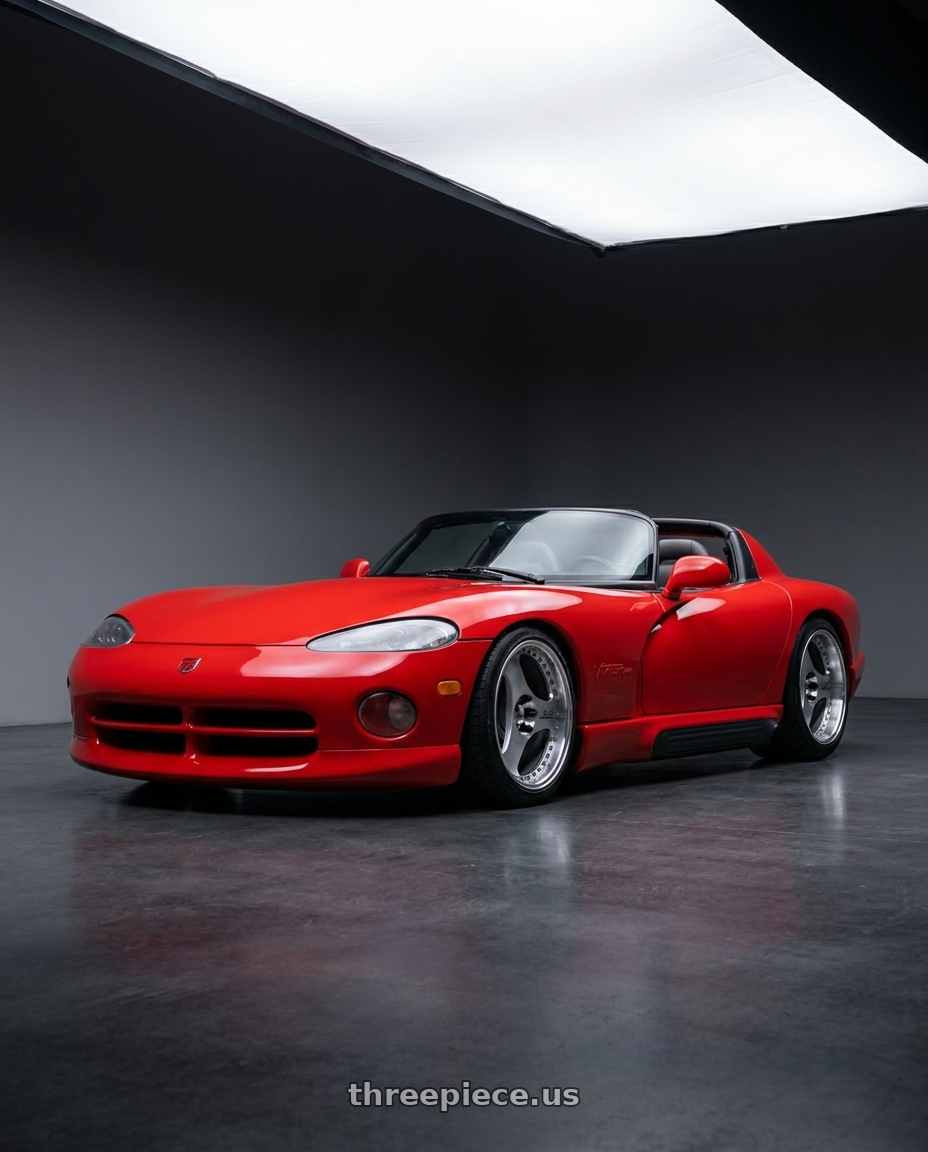 1992 dodge viper with Advan Racing ONI2 PROGRESSIVE 5x114.3 20x11.0 +05 MACHINING & DIAMOND CUT wheels