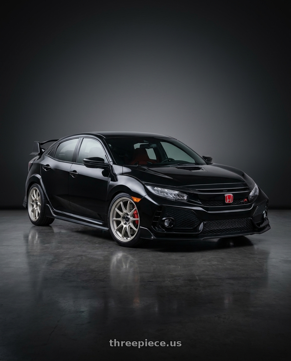 2021 Honda Civic Type R with Konig Oversteer 5x120 19x8.5+35 Opal wheels