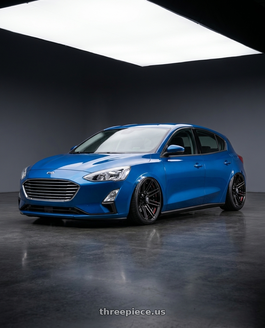 2020 Ford focus exoboost with 4PLAY 4P08 8x170 20x10-24 Brushed wheels