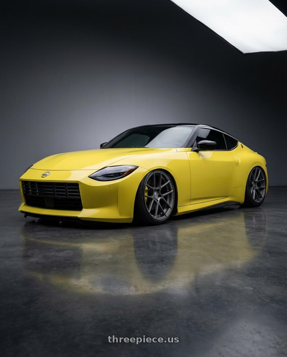 2024 Nissan Z with Avant Garde Wheels M510 5X114.3 19x9.5 +40 Dolphin Grey wheels