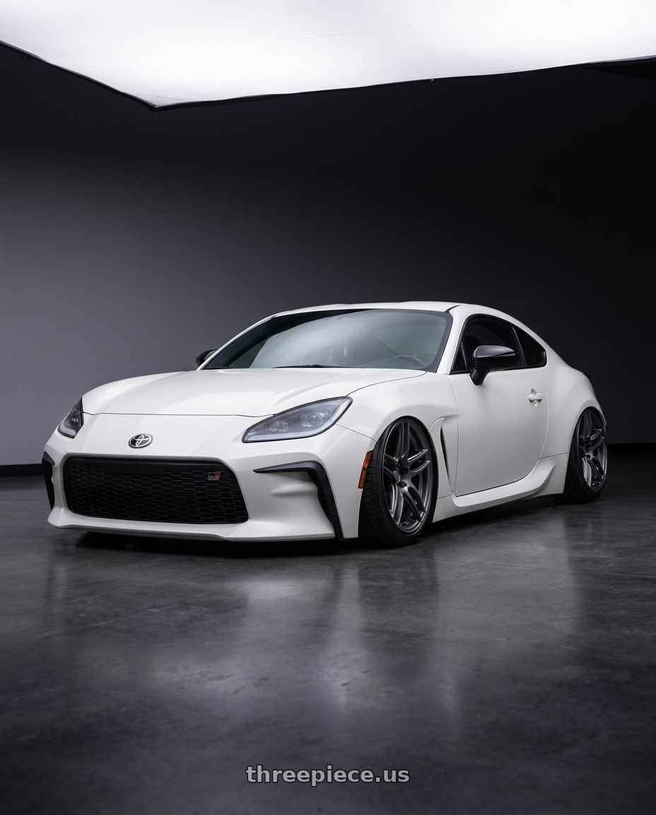 2016 Scion FR-S with Niche 1PC M105 NR6 5X100/5X114.3 18X8 +40 MATTE GUN METAL wheels