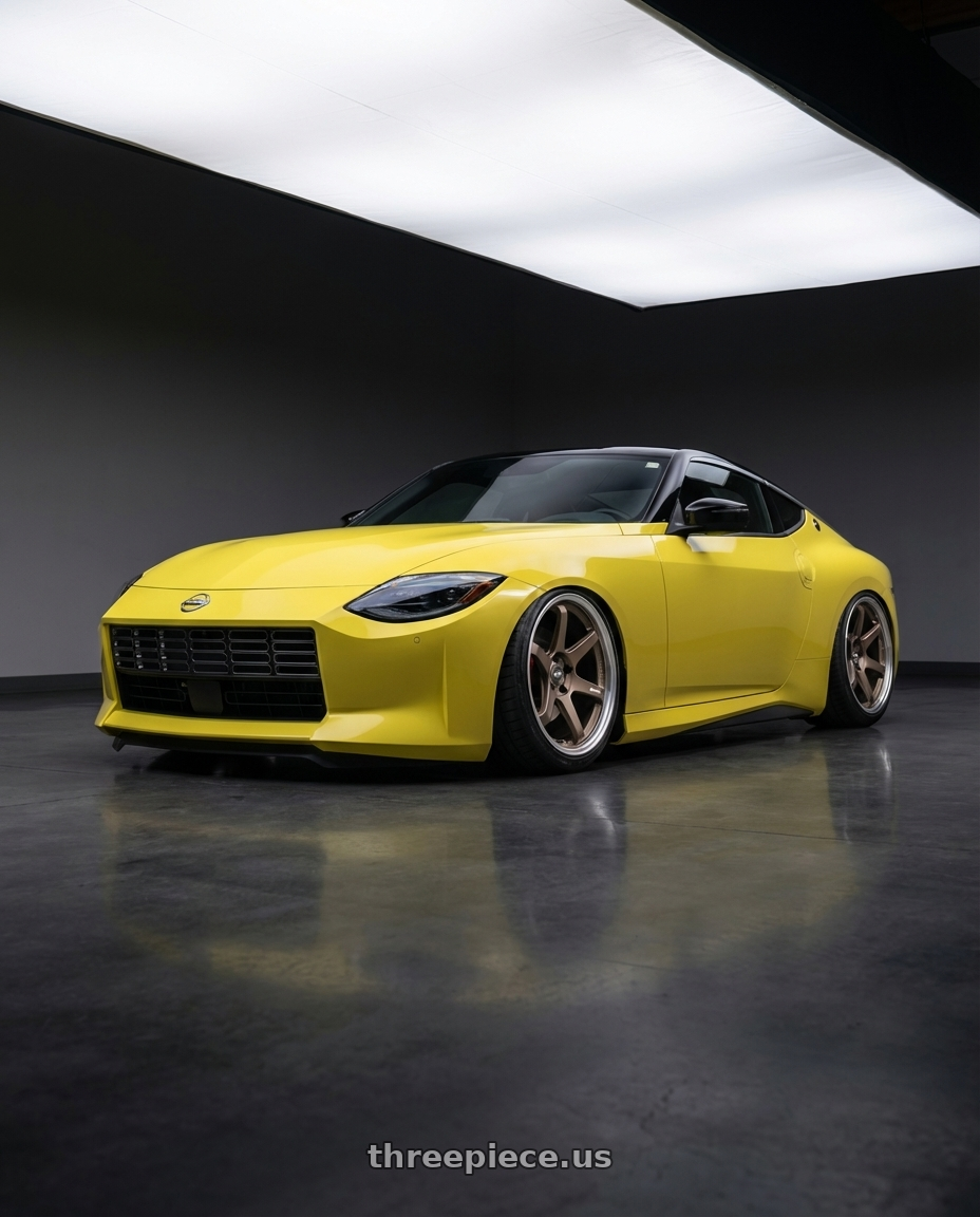 2024 Nissan Z with ESR Wheels APEX SERIES AP6 5x114.3 19x9.5 +22 Matte Bronze wheels