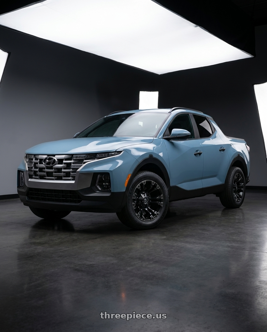 2026 Hyundai Santa Cruz SEL Activity  with Fuel 1PC D851 VAPOR 5X114.3/5X120 20X9 +35 MATTE BLACK GRAY TINT wheels