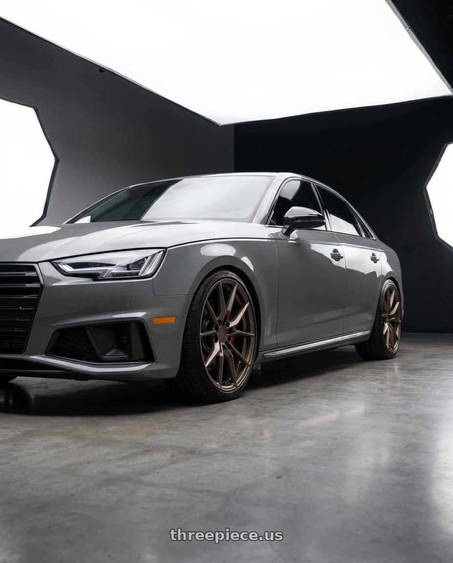 2019 Audi s4 with TSW NEPTUNE 5X112 20X9 +35 MATTE BRONZE wheels