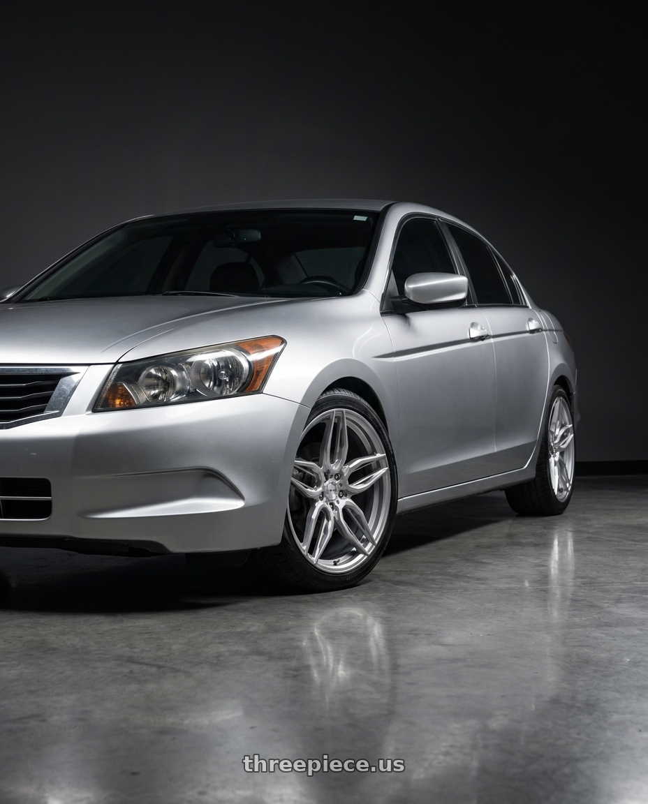 2010 Honda accord with ADV.1 ADV005 5x130 20x9 +40 Platinum wheels