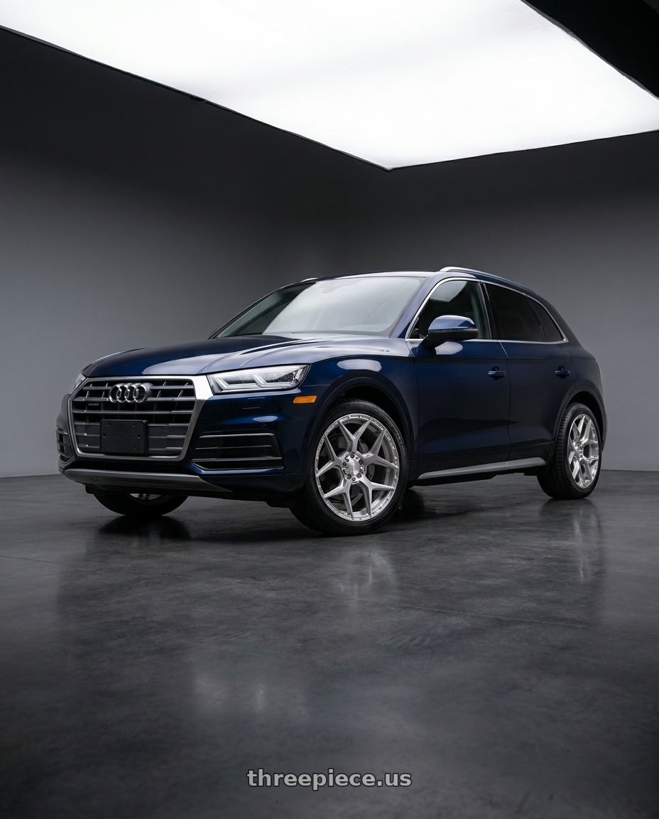 2018 audi Q5 45 s line  with 4PLAY 4P06 6x135/6x139.7 20x9+0 Brushed wheels