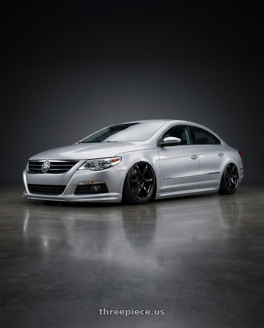 2015 Volkswagen CC with Advan RGIII 5x112 19x8.5+45 Gloss Black wheels