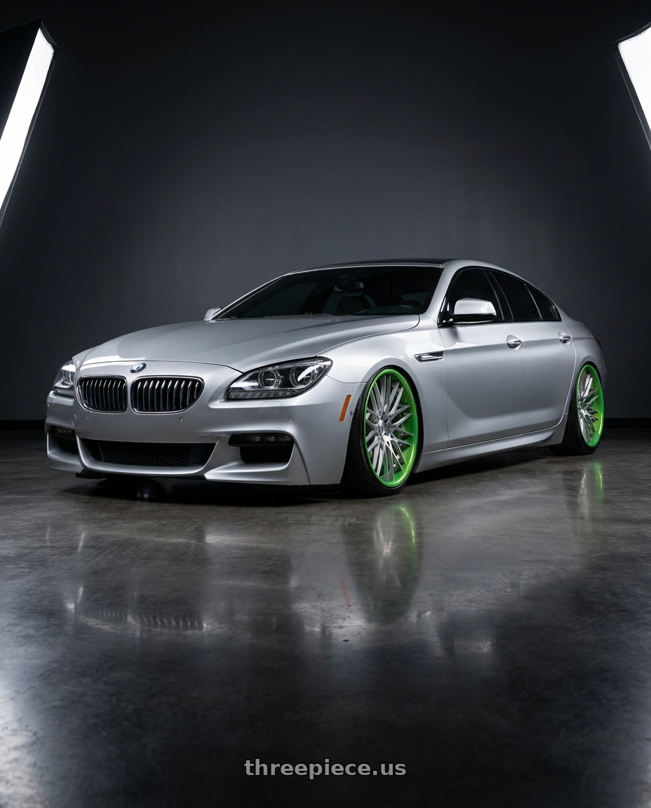 2014 BMW 650i with Asanti Forged CX857 5x120 22x9 +30 Brushed wheels